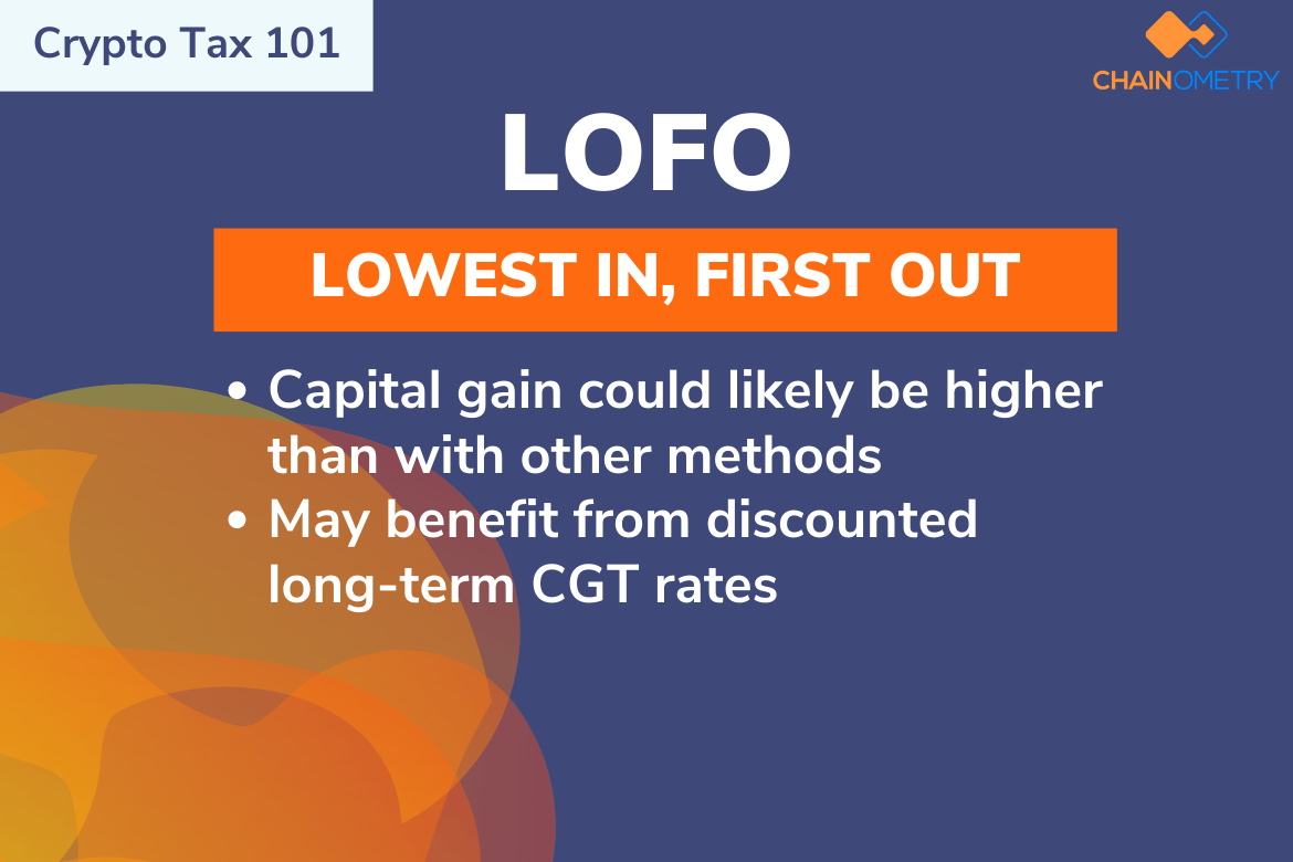 How to Calculate Crypto Tax: Crypto LOFO or LCFO Cost Basis Method
